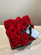 Load image into Gallery viewer, My Love - Red Velvet Rose Hatbox
