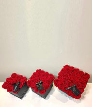 Load image into Gallery viewer, My Love - Red Velvet Rose Hatbox
