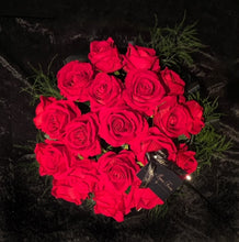 Load image into Gallery viewer, Forever - 24 red rose Bouquet
